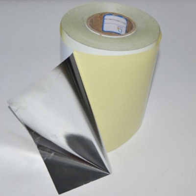 Aluminium Met een laag bedekt de Zelfklevende Etikettenmateriaal van Art Paper Hot Melt Tire
